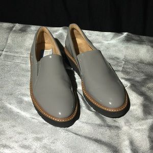 Naturalizer patent leather slip-on shoes